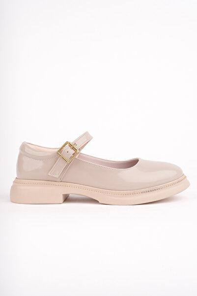 Madam Tarz MHD-466 Мокасини с плоска подметка и катарама