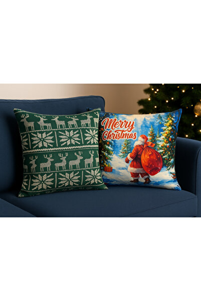 Limon Soft Двустранно отпечатан комплект от 2 броя кадифени калъфки за възгла...