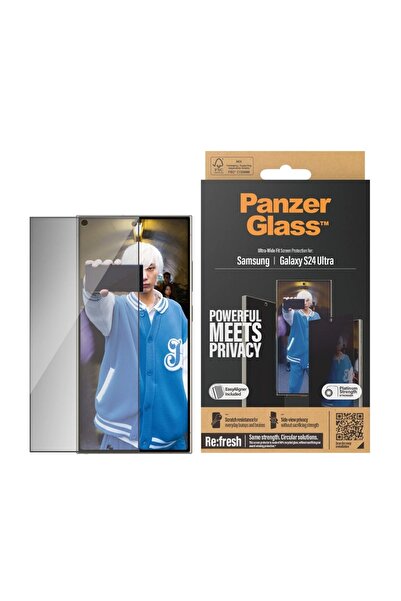 CARE by PanzerGlass® Folie de sticlă pentru Samsung Galaxy S24 Ultra, fixare ...