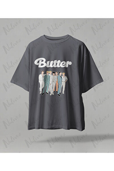 Nulivez تي شيرت KPOP BTS Design مطبوع عالي الجودة للجنسين قصة فضفاضة