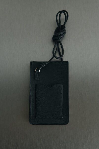 Suud Collection White Zebra Phone Bag