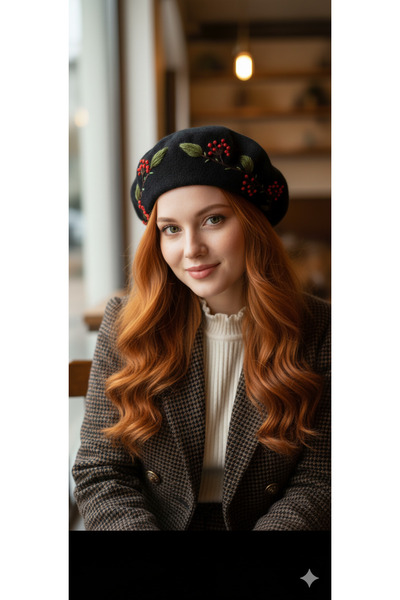 hbtasarim Fransız tasarımcı Ressam👒 şapka