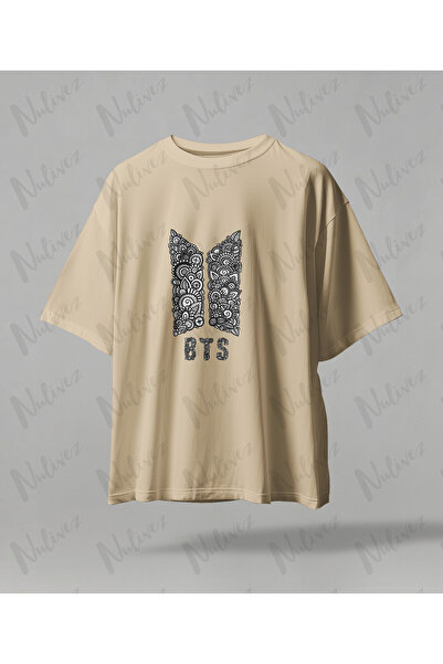 Nulivez Bts Jeon Jung-Kook Back Printed High Quality Compact Unisex Oversized T-Shirt