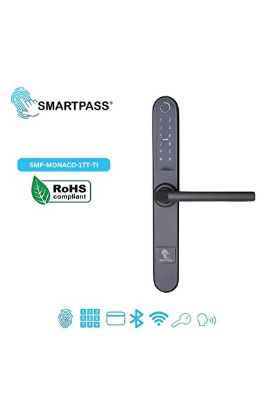 Smartpass Yala MONACO TITAN – TTLock smart lock with , Bluetooth, Wi-Fi, PIN, RFID