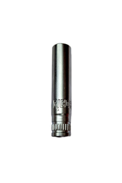 Rico 1/4 Six-Corner Socket Long 8 mm