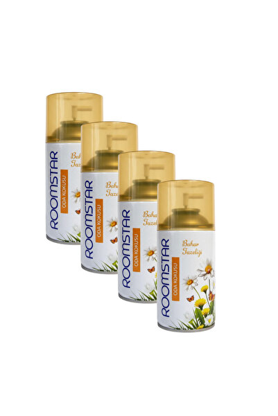 KMS HOME ROOMSTAR Oda Kokusu Bahar Tazeliği 300 ml. x 4 Adet