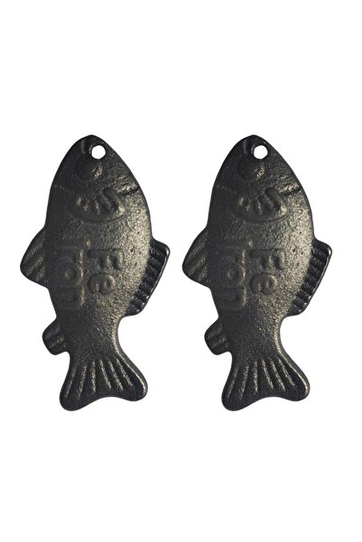 Choice قطعتان من الحديد السمكي مصدر طبيعي للحديد إكسسوارات مطبخ قابلة لإعادة الاستخدام نقص الحديد الحديد العظيم