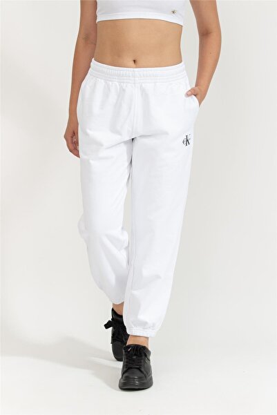 Calvin Klein MONOLOGO FRENCH TERRY JOGGER Kadın Eşofman Altı LV047B235G-YAA