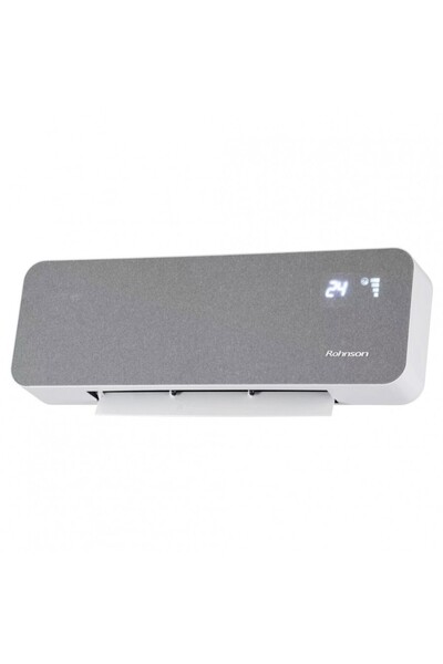 ROHNSON Încălzitor de perete PTC R6068, 2000W, 2 setări de încălzire, panou tactil LED, telecomandă,