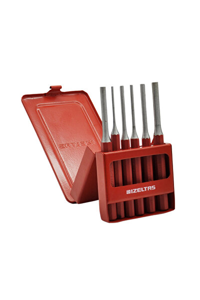 İzeltaş Izeltas Straight Pin Stapler Set Painted 6 Pieces