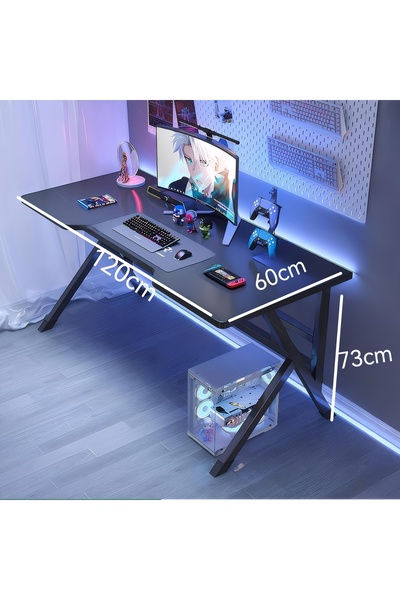 Chulovs مكتب كمبيوتر مكتبي للألعاب، مكتب منزلي، حل متعدد الاستخدامات للألعاب ...