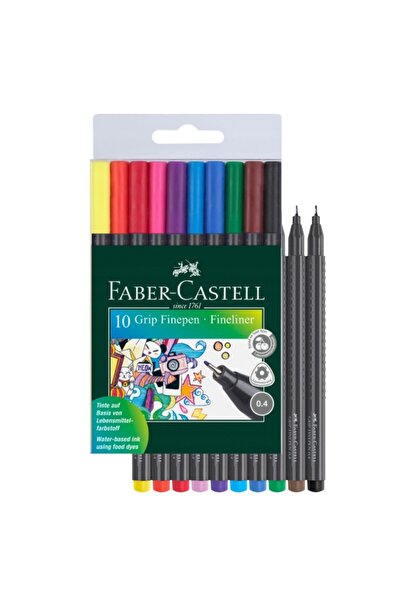 Other Martori Faber-Castell Grip Fineliner 10 culori în cutie 151610 FC