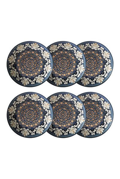 Mudo Home BELİZE ÇUKUR TABAK SETİ 20CM-6LI