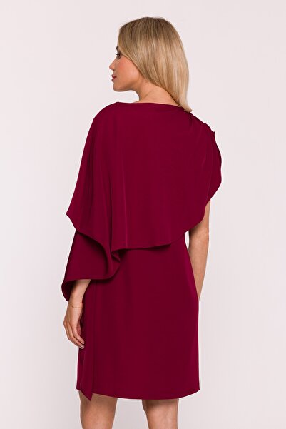 Stylove s423 Cocktail dress with decorative cape
