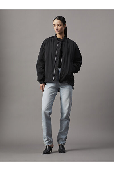 Calvin Klein Women Light Blue Tencel Authentic Slim Straight Jeans