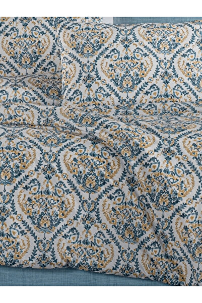 Sudemhome Σετ Παπλωματοθήκης Διπλού Κρεβατιού Ranforce με Ελαστικά Σεντόνια