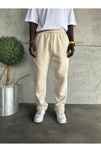 KağanKY Cream Baggy Tracksuit