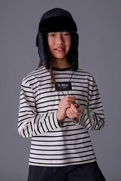 MAYORAL 07027-10 Tisort Striped 10/16