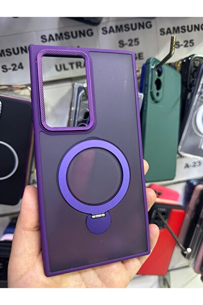 S 24 ULTRA mor telefon kılıfı