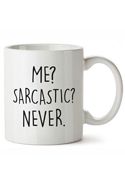 GeoPrint Cana personalizata Me Sarcastic Never