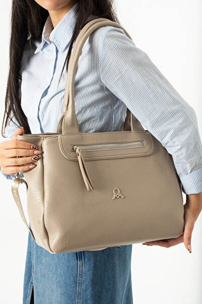 MEGA ÇANTA New Good Quality Soft Leather Multi- Compartment Shoulder Bag Handbag