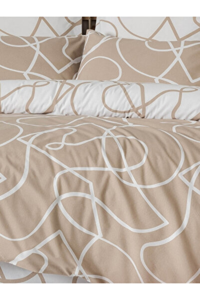 Sudemhome Double Ranforce Fitted Sheet Duvet Cover Set