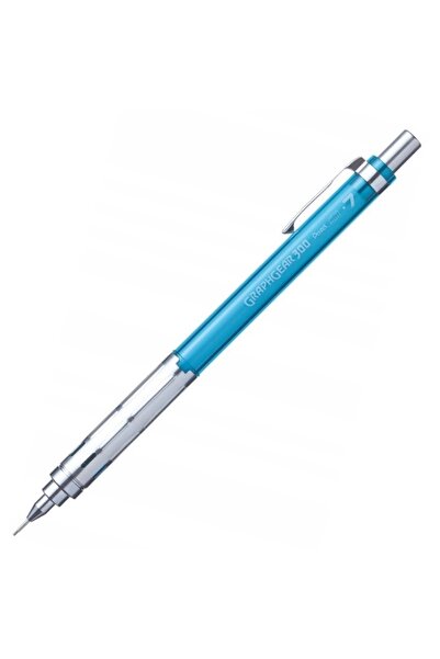 Other Creion mecanic Pentel Graphgear 300, 0,7 mm, albastru deschis, PG317-TSX