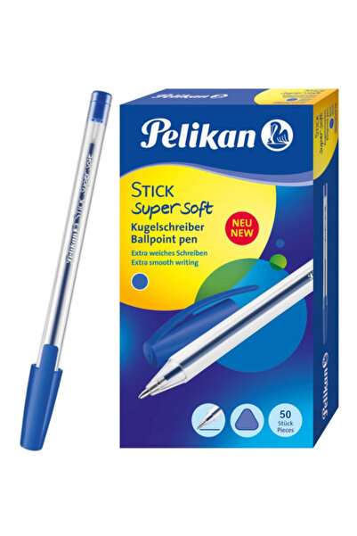 Other Pelikan Stick Super Soft Blue Pen /50pcs/