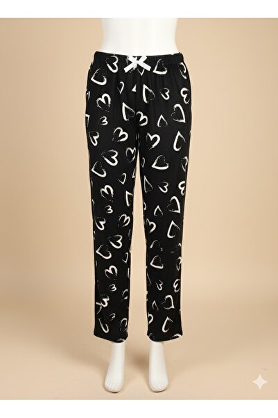 MEBA Pantaloni de pijama din piele intoarsa pentru femei