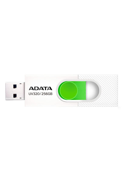 Adata USB Flash Drive 256GB UV320, AUV320-256G-RWHGN, white
