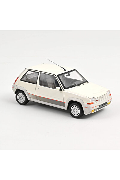 Norev Model car Renault 5 GT Turbo phase 1 Pearl White 1985 1:18