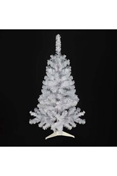 OEM Brad de Crăciun artificial alb cu 145 de crengi - 1,20 m