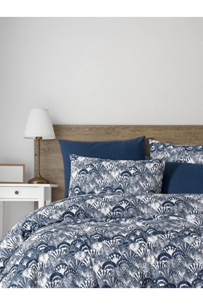 Sudemhome Double Ranforce Fitted Sheet Duvet Cover Set