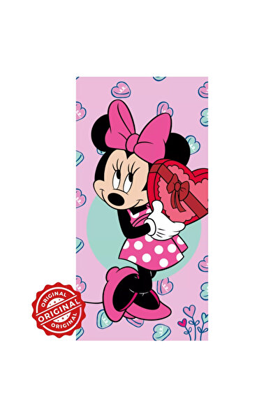 OEM Disney Minnie Mouse Sweet Heart children's bath towel – fast microfiber, ...