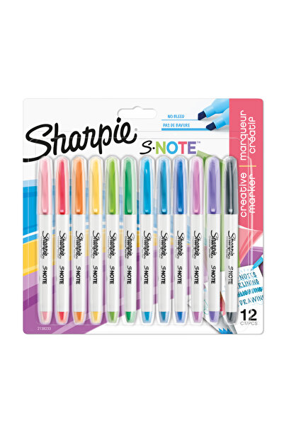 Other Evidențiator pastel Sharpie S-Note, 12 buc. 2138233