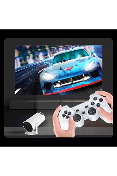 JUNGLEE X10PLUS ANDROİD PROJEKTÖR + GAME PROJECTOR ULTRA HD 4K EV SİNEMA YANSITMA OYUN PROJEKSİYON CİHAZI