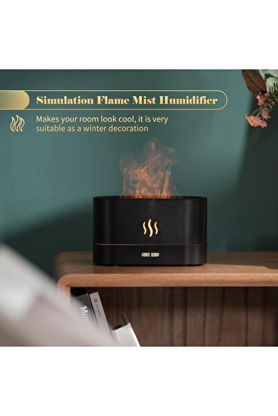 EACAM Spray Humidifier with Flame Design