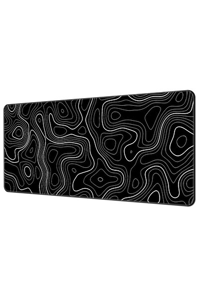 Sumkyle وسادة ماوس كبيرة 800 × 300 مم، وسادة ماوس ممتدة بقاعدة مطاطية غير قابلة للانزلاق، وسادة ماوس مكتبية للألعاب