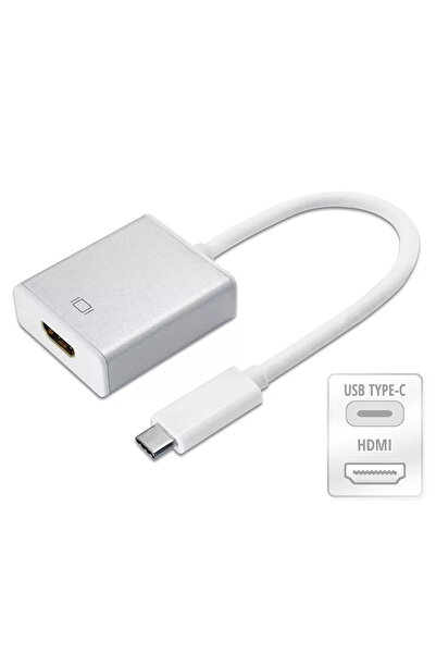 OEM Cablu adaptor convertor semnal de la USB type C 3.1 tata la HDMI A mama F...