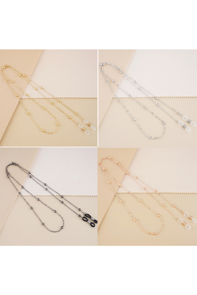 Choice 4PCS Fashion Metal Men women Eyeglass Chains Sunglasses Reading Beaded...