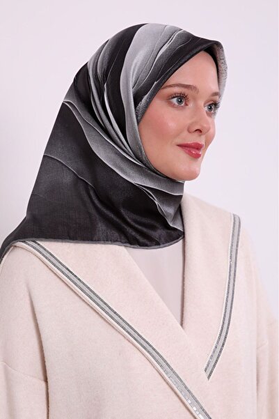 Levidor Sea Wave Pattern Sparkling Crystal Scarf