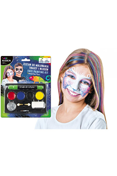 Other Kidea Face and Hair Painting Set 9 Pieces ZMTWKA