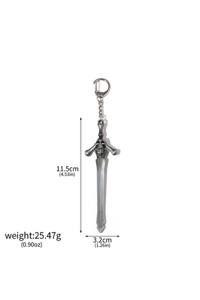 Choice 11cm K00910 Game DMC Keychain Dante Sword Rebellion Awakening Keyring ...