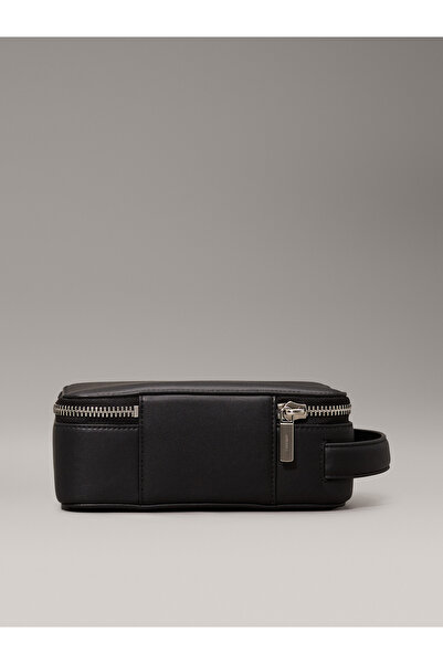 Calvin Klein Men Black Sleek Washbag