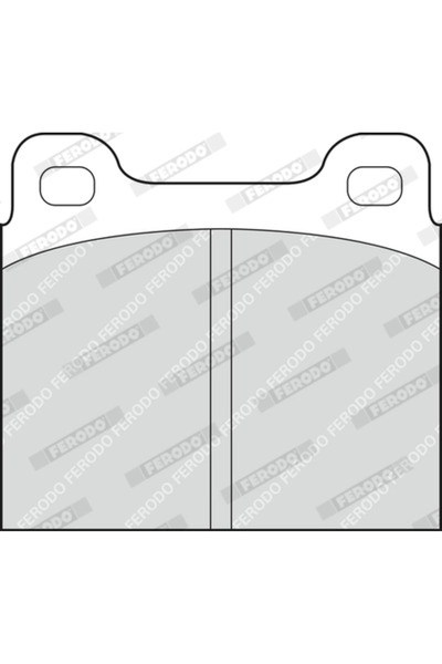 FERODO Set placute frana frana disc TALBOT SIMCA 1100 Break/Tourisme 1974-1976 FDB2M (Benzina)