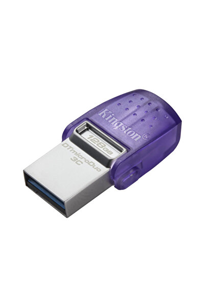 Kingston OTG 2-in-1 USB Type-C 128GB, gray/purple, DTDUO3CG3/128GB