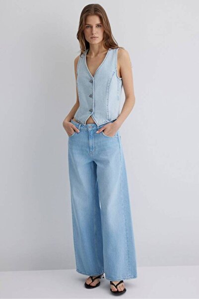 Mavi Women's Vela Denim Vest 1110448-89682