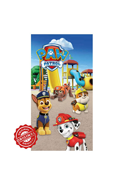 OEM Paw Patrol Park Adventure children's bath towel – 70×140 cm, 100% cotton,...