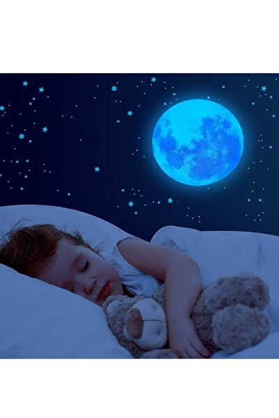 Generic 1049-Piece Wall Stickers Inculding Moon and Stars Decor