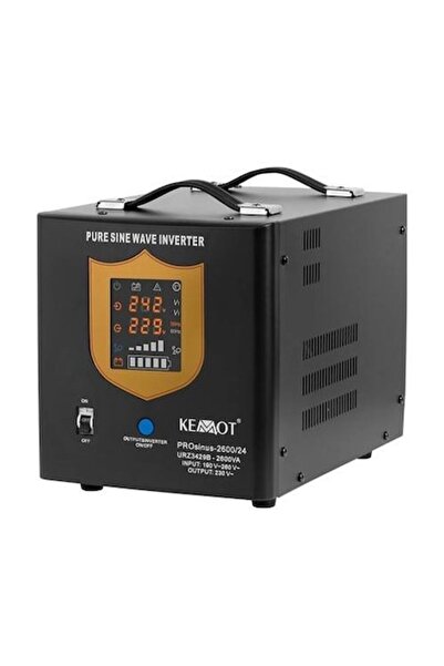 Kemot UPS 2600VA/1800W, 24V, pure sine wave
